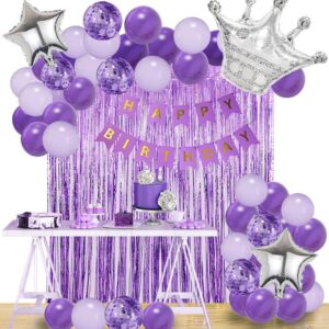 Purple Birthday Decoration Set | Magical Theme for Kids – Best-Selling 2025 in Pakistan