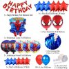Simple Spiderman Birthday Party Decoration Ideas at Home | Balloons, Banners & Accessories - Image 2